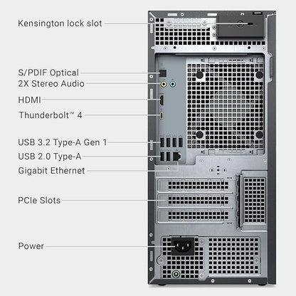 Dell Tower Plus EBT2250 Desktop Computer - Series 2 Intel Core Ultra 9 285 24-Core Processor up to 5.6 GHz, 32GB DDR5 RAM, 8TB SSD, Intel UHD Graphics 770, Windows 11 Pro, Graphite - EBT 2250