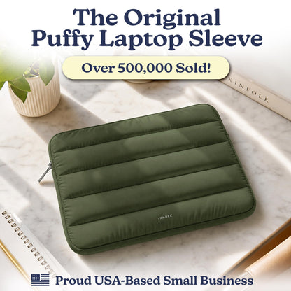 Vandel The Original Puffy Laptop Sleeve Case, 13-14 inch Laptop Sleeve Bag