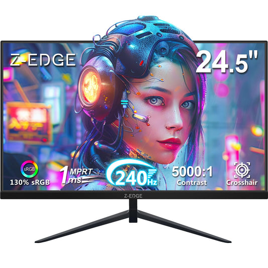 Z-Edge 34 inch Curved Gaming Monitor, WQHD 1440P 200Hz 144Hz PC Monitor