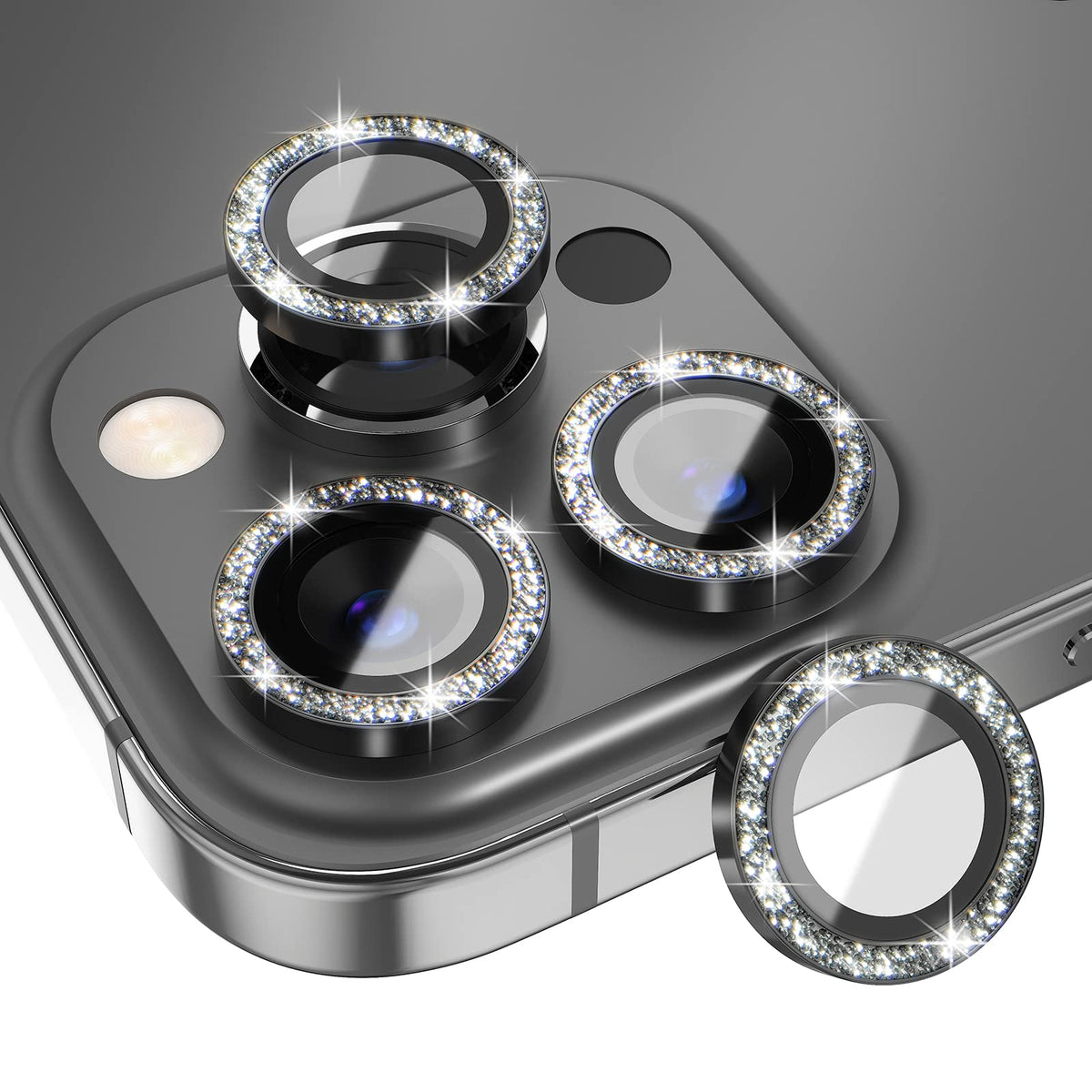 Choiche for iPhone 15 Pro/iPhone 15 Pro Max Camera Lens Protector