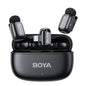 BOYA mini 2 Wireless Lavalier Microphone for iPhone 5-17 & Android Phone