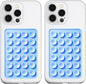 LvShuLiangPin Anteel 2 Pack Silicone Suction Phone Case Mount, Silicon Adhesive Phone Grip for Smartphones, Hands-Free Mirror Shower Phone Holder for Selfies