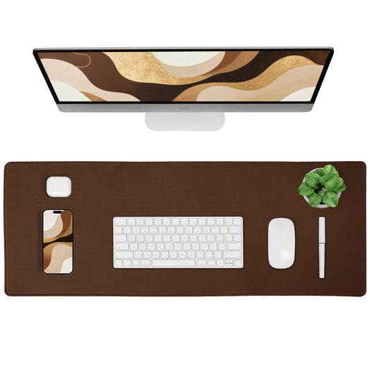 ALOANES Non-Slip Extended Mouse Pad Office&Home Desk Mat Stitched Edge