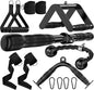 Cable Machine Attachment for Home Gym, Tricep Press LAT Pull Down Attachment, Cable Machine Accessories, Tricep Press Down Cable Attachment for Weight Fitness Multiple Options