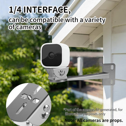 ZT-NET ZT-NET Security Camera Corner Pole Mounting Bracket Stainless Steel