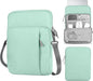 MoKo Laptop Sleeve Bag for 13.3-14 Inch, Notebook Carrying Case with Pocket Fits MacBook Pro M2 14/13/M1/Max 14.2/Air 13.6" M3/M2 2024/2022, Surface Pro 9/8 13", Mint Green