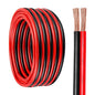 14 Gauge Wire 2 Conductors Copper Wire, 14 AWG Battery Cable Oxygen Free Copper Wire for Solar Panel, Automotive, Trailer, RV and Speaker (14 Gauge 100FT)