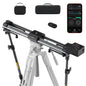 Zeapon Micro4 Double Distance Motorized Camera Slider, High-Speed Low Noise Motor 10-26Lbs Payload, Compact Slider with Carrying case, LCD Screen, App Control, Smooth Damping Design (E1000)