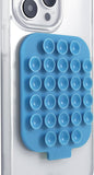 Sonix | Magnetic Silicone Suction Cup Phone Mount for iPhone | Compatible with MagSafe | Light Blue