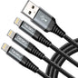 iPhone Cord Fast Charging [MFi Certified] Long Lightning Cable 10FT, 3 Pack