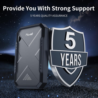 500GB Portable SSD, Up to 2050MB/s, USB 3.2 Gen2 USB-C, IP68 Water & Dust Resistant, Shockproof, External Solid State Drive for Smart TV, Cameras, iPhone 16/15, Windows, Mac and Other Devices (FP90)