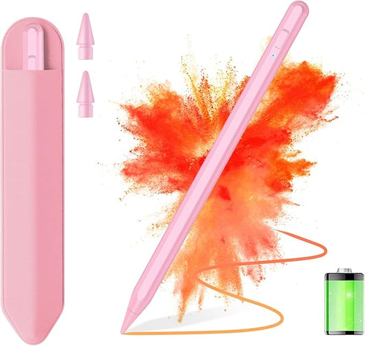 Stylus Pen for iPad 2018-2025 with Palm Rejection, Apple Pencil for Pad11th/10th/9th/8th/7th/6th Gen, iPad Pro 11/12.9 inch, New iPad Air 2025 11&13-inch(M3/2) /5th/4th/3th Gen, iPad mini 6th/5th
