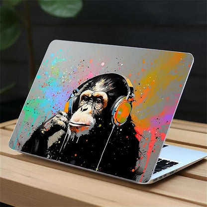 Compatible with MacBook Air 13.3 13.6 Inch Case 2022 2021 2020 2019 Plastic Hard Shell Case Cover,13.3 Air (A1932/A2179/A2337), Monkey