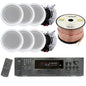 Vaiyer Home Audio System Kit, 6-Channel 6000 Watts Bluetooth Amplifier