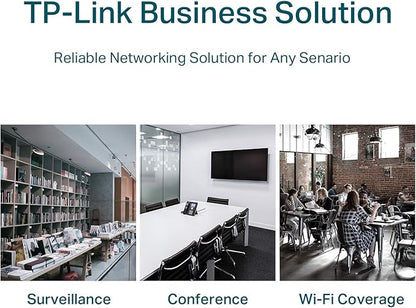 TP-Link TL-SG1218MPE 16 Port Gigabit Switch Easy Smart Managed 16 PoE+ @250W, 2 non-PoE ports, 2 combo SFP slots 3 Year Manufacturer Warranty QoS, Vlan, IGMP & LAG, Free Expert Help