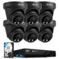 4COVR PoE Security Camera System Outdoor with 2TB HDD, LY97AB5M0804
