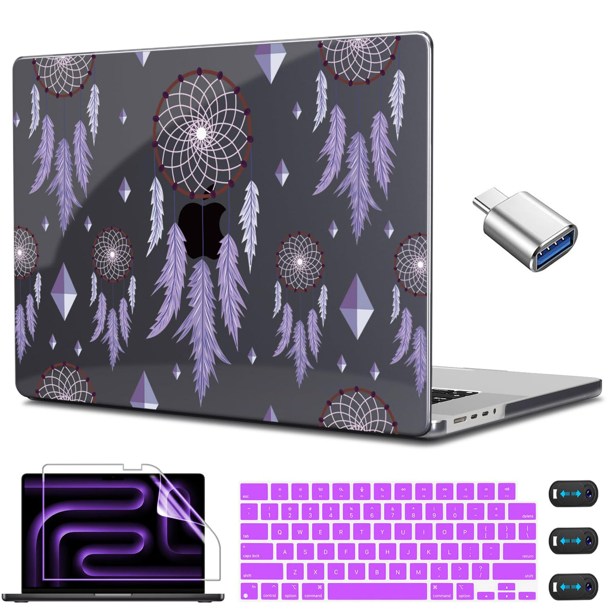 CISSOOK Compatible with MacBook Pro 14 inch Case M5 M4 M3 M2 M1 2026-2021
