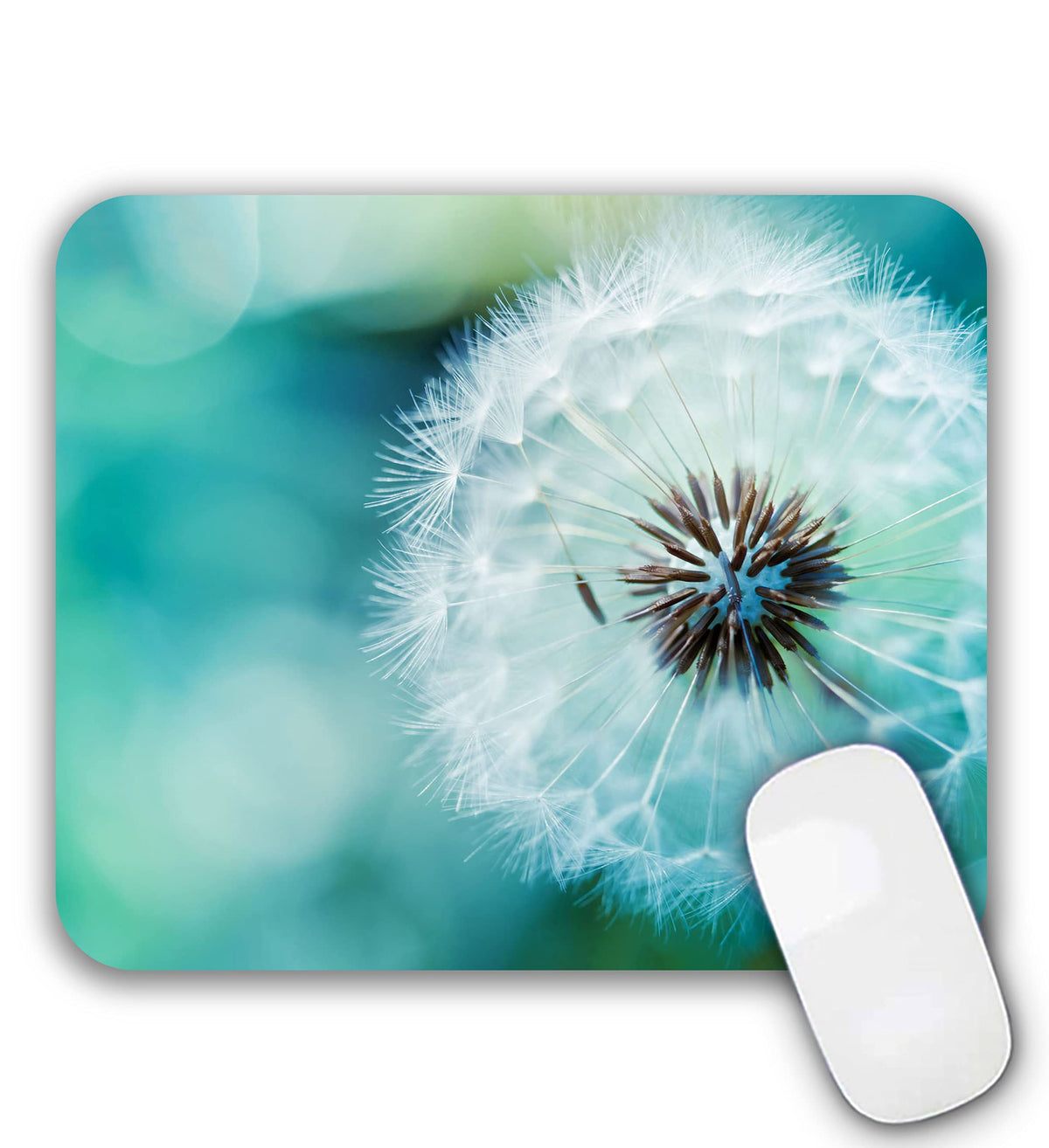 Small Mouse Pad Mouse Mat for Desk Laptop Computer(Leaf)