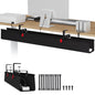 Univivi No Drill Under Desk Cable Management Tray, 48 inch Cable Management
