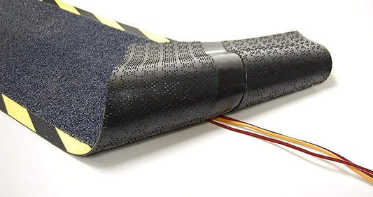 Morland Protect - 47¼in x 15⅝in - Carpet and Rubber Cord Cover Mat - Overfloor Protector for Cables Cords or Wires - Protect from Trips and Falls, Quick, Easy, Simple, Repositionable