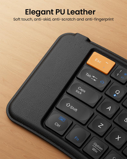 ProtoArc XK03 Ergonomic Foldable Keyboard for iPad, iPhone, Tablet, Laptop