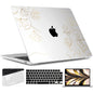 TWOLSKOO for MacBook Air 13 inch Case M5 2026 M4 2025 M3 M2 2024-2022 A3449 A3240 A3113 A2681, Plastic Hard Shell & Keyboard Cover & Screen Film for MacBook Air 13.6 inch Case, Creative Brain