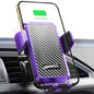 Wireless Car Charger, 15W Fast Charging Auto Clamping Car Charger Cell Phone Holder Mount Vent for iPhone 15 14 13 12 Mini Pro Max 11 XR XS X, Samsung Galaxy S23 Ultra S22 S21+ Note 20, etc