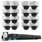 4COVR 16 Channel PoE Security Camera System for Business, 4TB, LY54AX5M1616