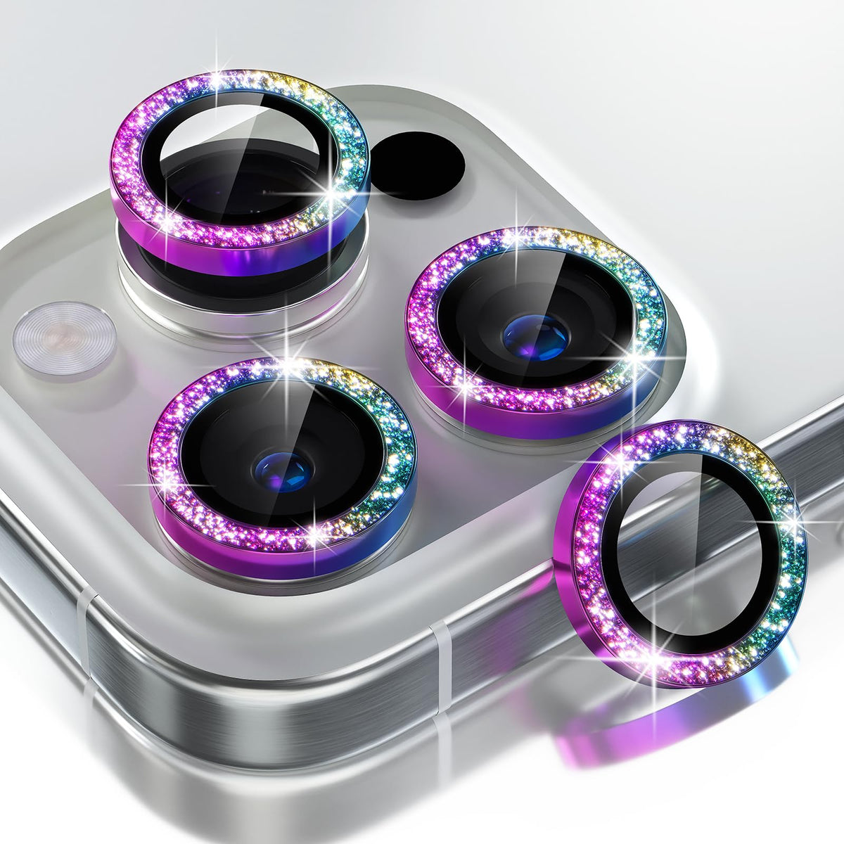Choiche for iPhone 15 Pro/iPhone 15 Pro Max Camera Lens Protector