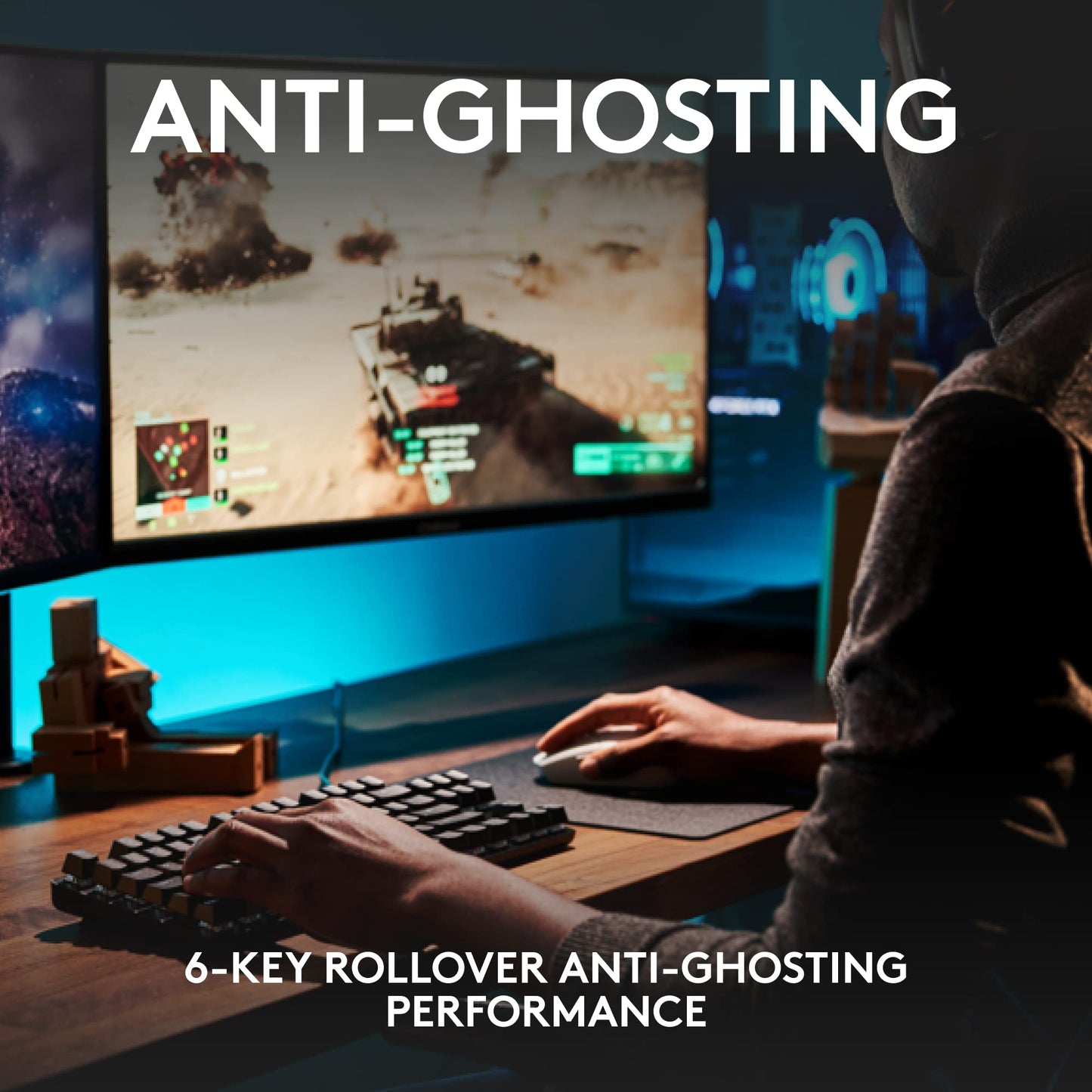 Logitech G413 SE Full-Size Mechanical Gaming Keyboard - Black