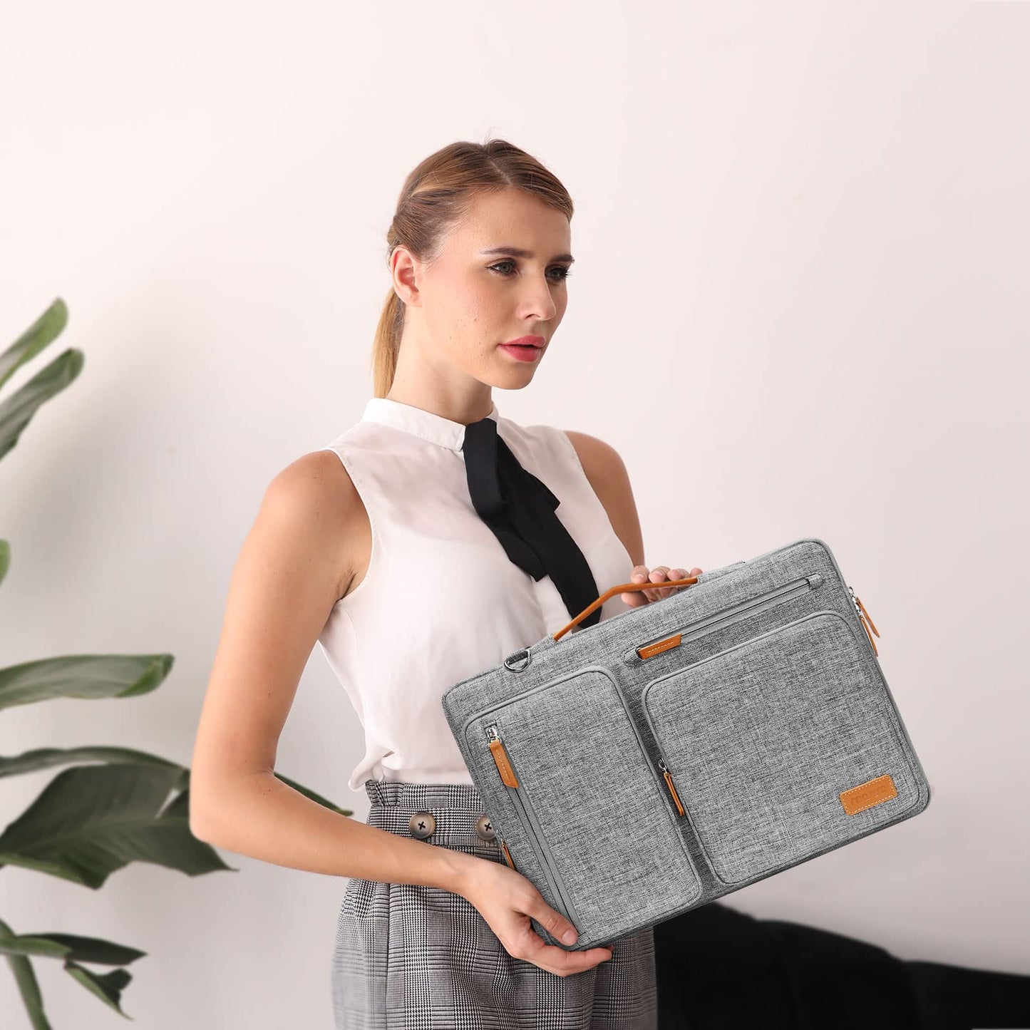 MOSISO 360 Protective Laptop Shoulder Bag, 14 inch Computer Bags