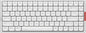 IQUNIX MQ80 Low Profile Mechanical Keyboard for Work and Gaming Tri Mode Wireless Wired CNC Aluminum Hot Swappable RGB Backlit Long Battery Life VIA Support (Silver)