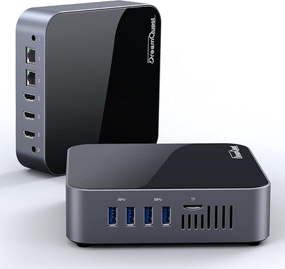DreamQuest Mini PC Intel 12th Alder Lake N95 (Up to 3.4GHz), 16GB RAM, 512GB SSD, Mini Desktop Computer 4K HDMI, WiFi 5, Gigabit Ethernet - Perfect for Business & Home Theater