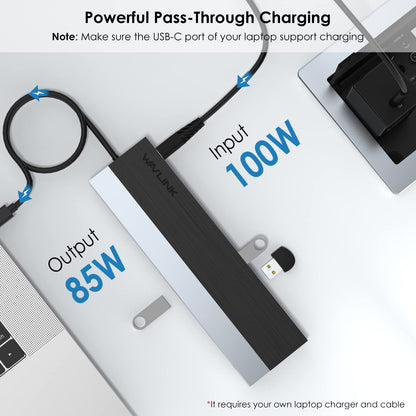 WAVLINK 12-in-1 USB C Docking Station, Triple Display Type C Hub