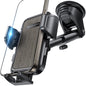 Air Vent Car Phone Holder, Adjustable Wide Clamp, Metal Hook, Anti-Shake
