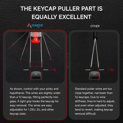 KEMOVE P10 2-in-1 Semi-Auto Switch & Keycap Puller for Mechanical Keyboard