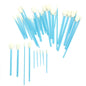 Lint-Free Foam Swab Sticks (9 Types 33 Pcs), Foam Tip Cleaning Swab Kit for Optical Instruments, Camera Lenses, Electronic Equipment, Car Detailing, Inkjet Printer Print Heads