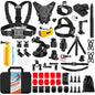 HONGDAK Action Camera Accessories Kit for GoPro Hero 13 12 11 10 9 Black