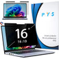 PYS Magnetic Privacy Screen for MacBook Air 15.3 Inch (2025/2024/2023, M4, M3, M2 Chip) - Removable Anti-Glare Protector with Camera Cover Slide, Anti-Blue Light Filter for Mac Air 15.3" Laptop