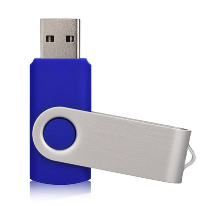 KALSAN 20 Pack 16GB USB Flash Drives - 2.0, Blue