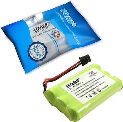 HQRP Cordless Phone Battery Compatible with Uniden PowerMax 5.8GHz 30878864022, Powermax 2.4 GHz, GE TL26402, GP 80AAALH3BMX, 80AAALH3BMZ Replacement