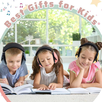 Amylove 12 Pcs Kids Ear Protection Noise Cancelling Headphones Ear Muffs Bulk 27db Adult Noise Reduction Hearing Earmuff(Universal Fit (kids & Adults),Classic Style,Happie Boho Color)