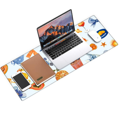 Galdas Gaming Mouse Pad XXL XL Large Long Extended Big Mousepad Non-Slip Rubber Keyboard Mouse Pad with Stitched Edges for Laptop Home Office (31.5x11.8x0.08 Inch) -Shell 2025