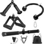 Cable Machine Attachment，LAT Pulldown Attachments Upgraded 1.3 Inch Comfort Grip Cable Attachments for Gym, Triceps Rope Bar,V Bar ,Double D Bar,Homr Gym Accessories
