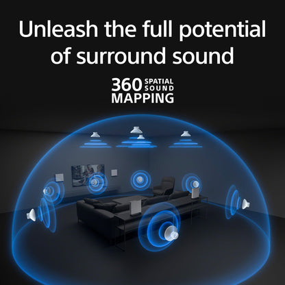 Sony BRAVIA Theater Quad Home Theater Surround Sound System and SA-SW3 Wireless Subwoofer