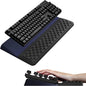 Ospelelf Ergonomic Keyboard Wrist Rest Stand Riser Holder Pad for Typing Black Blue