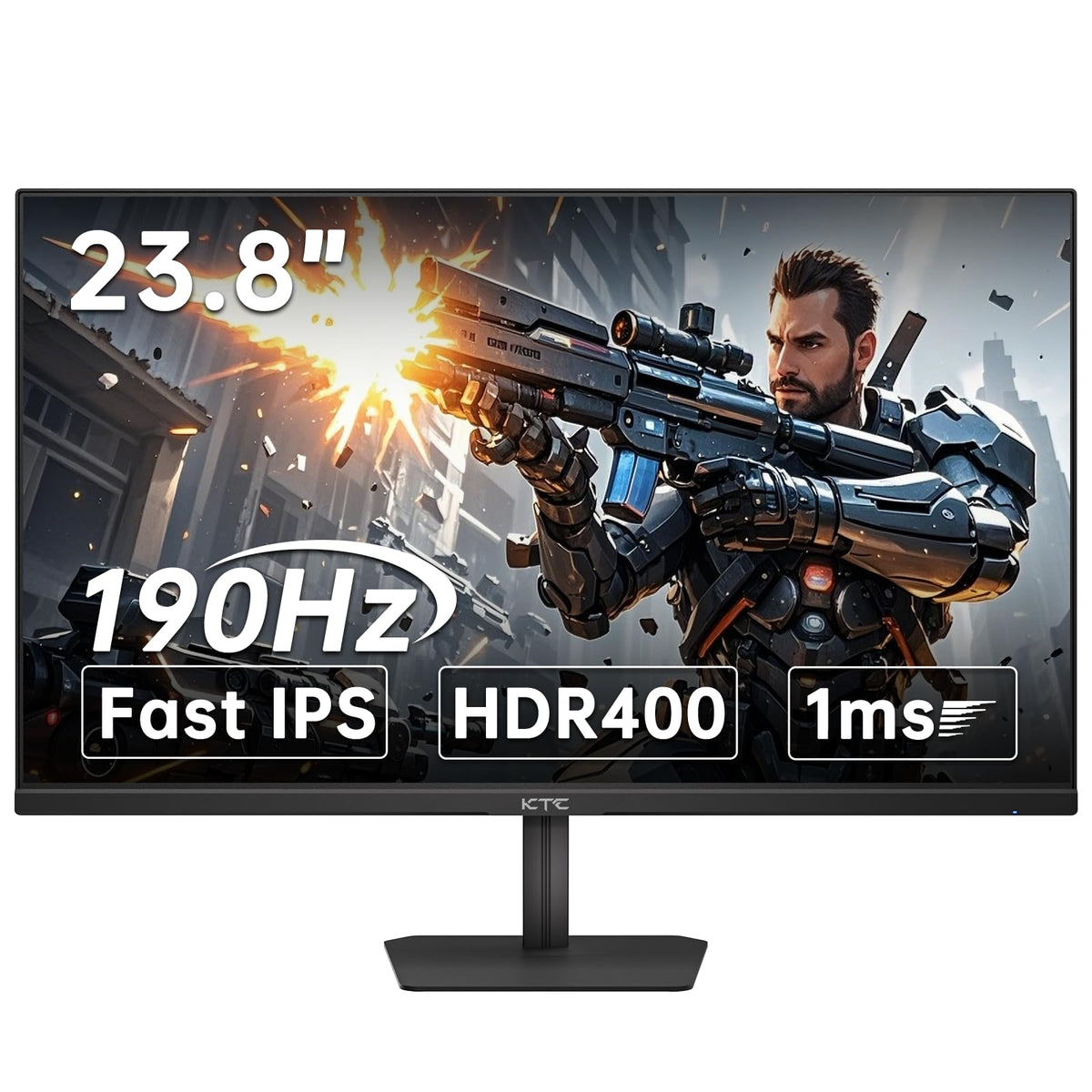 KTC 27 Inch 4K Gaming Monitor, 160Hz UHD Monitor Fast IPS,1ms GTG, H27P22S
