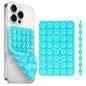 Yojaro Silicone Suction Cup Phone Case Mount Double Sided, Phone Accessories Hands-Free Strong Grip Holder for Selfies and Videos, Silicon Phone Stand for iPhone and Android Purple