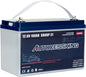 12V 100Ah BCI Group 31 LiFePO4 Battery, 100A BMS Rechargeable Lithium Battery with Low-Temp Protection, Up to 15000 Cycles Perfect for RV, Camping, Solar, Off-Grid and Boat