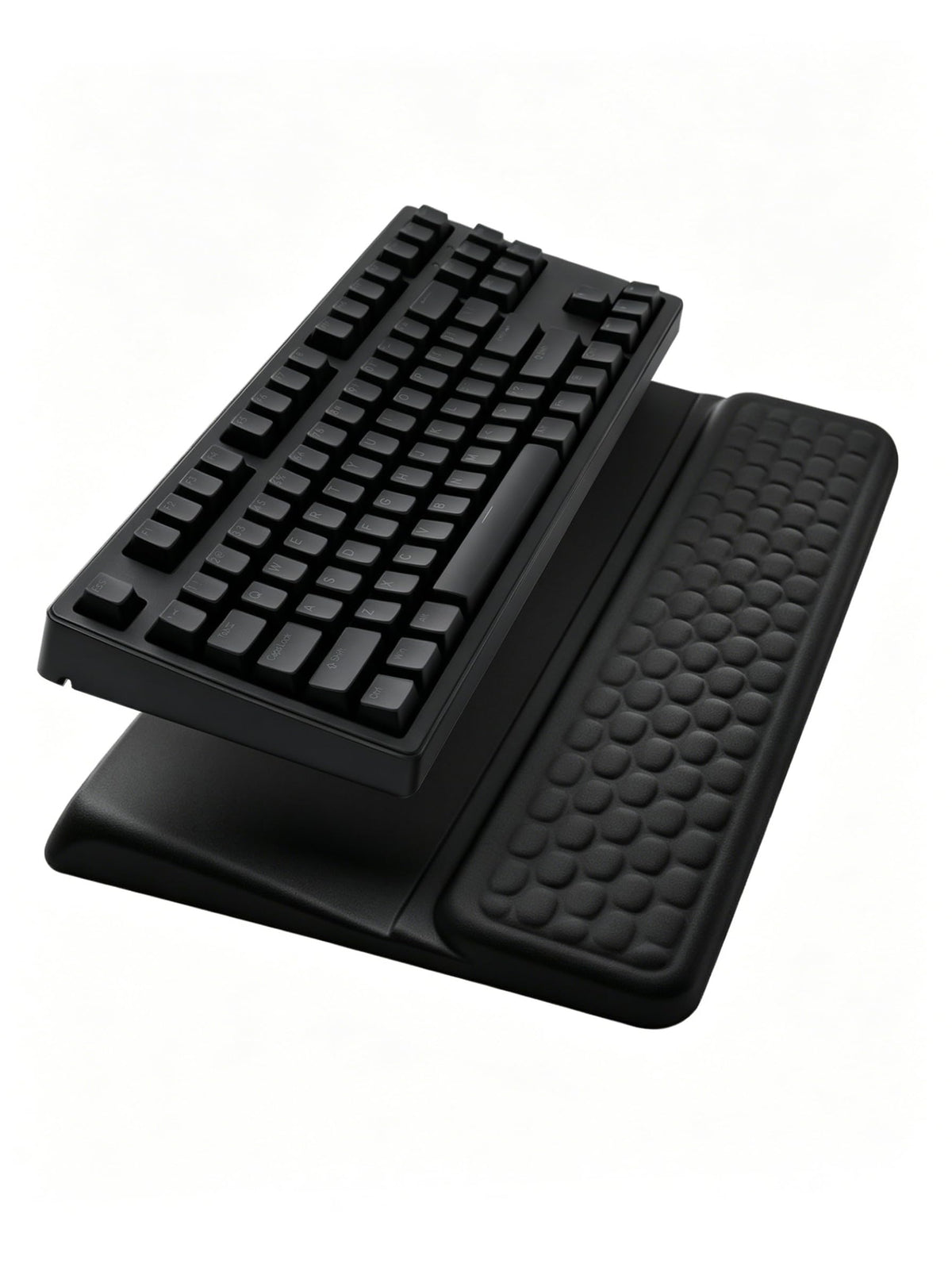 Computer Keyboard Stand with Wrist Rest Support Pad, Purple